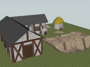clay pit 3D Model