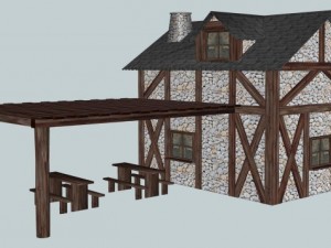 tavern 3D मॉडल