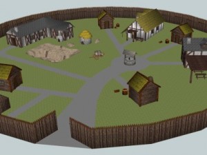 village celts Model 3D