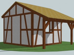 garden sheds 2 Modello 3D