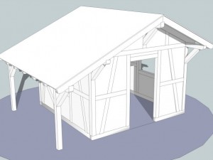 garden sheds 2 Modello 3D
