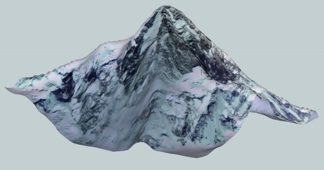 k2 mountain Modelo 3D .c4d .max .obj .3ds .fbx .stl .blend 
