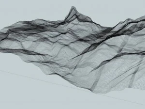 zermatt and surroundings 3D Model