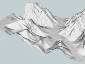 grand canyon skywalk peach springs 3D Model