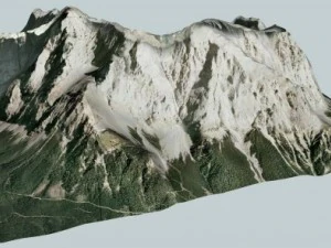 zugspitze alemanha Modelo 3D