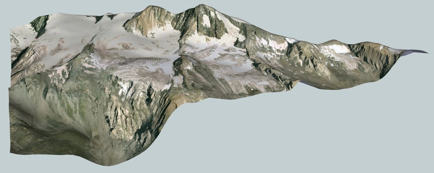 grossglockner austria 3D Model .c4d .max .obj .3ds .fbx .stl .blend