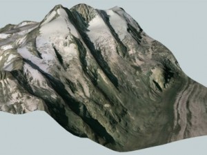 grossglockner austria Modello 3D