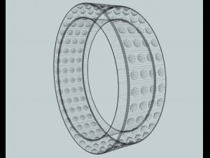 ring 4 Modelo 3D