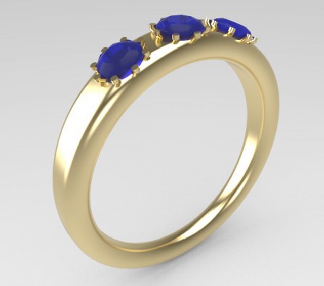 ring 7 3D Model .c4d .max .obj .3ds .fbx .stl .blend 