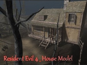 resident evil 4 house model 3D Model