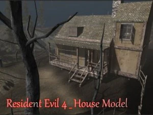 modelo de casa de Resident Evil 4 Modelo 3D