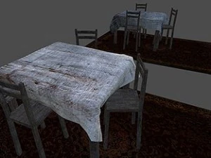 resident evil 4 house model 3D Model