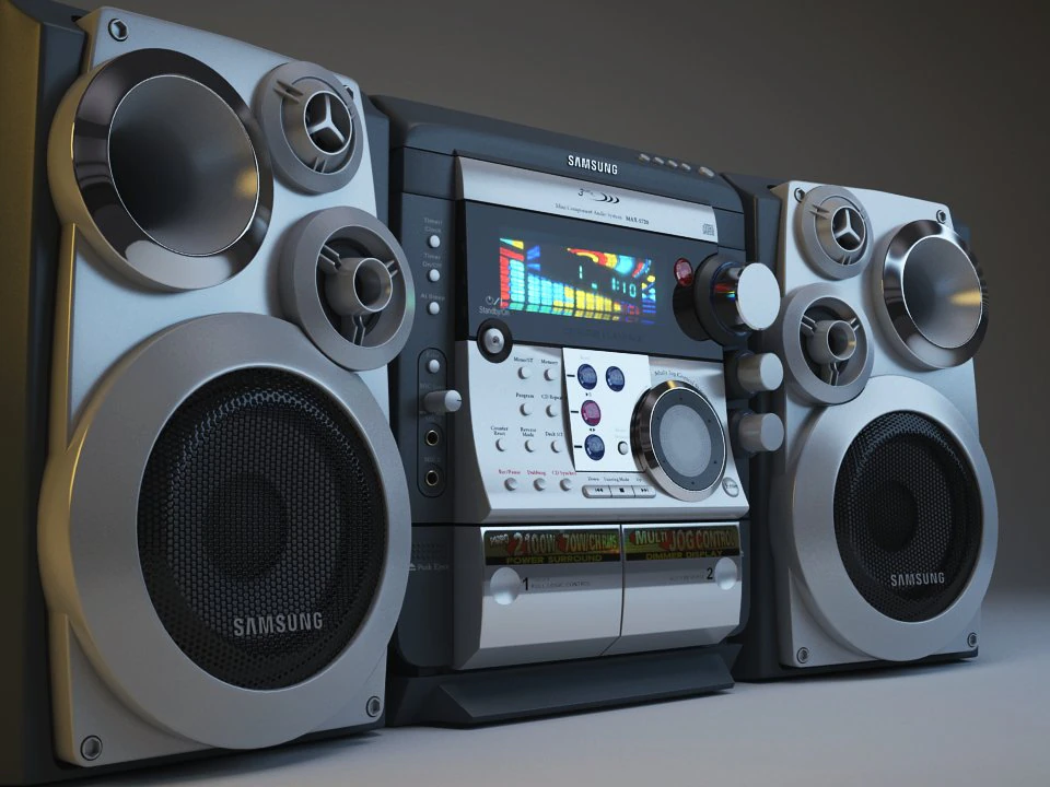 samsung maxs720 3D Model .c4d .max .obj .3ds .fbx .stl .blend 