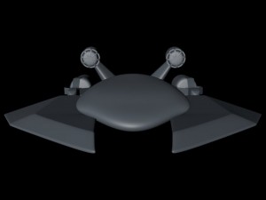 spaceship snail 3Dモデル