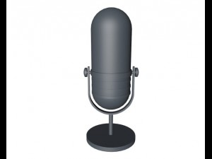 microphone rca 77dx 3D मॉडल