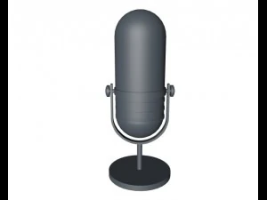 microphone rca 77dx 3D Model