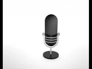 microphone rca 77dx 3D Model
