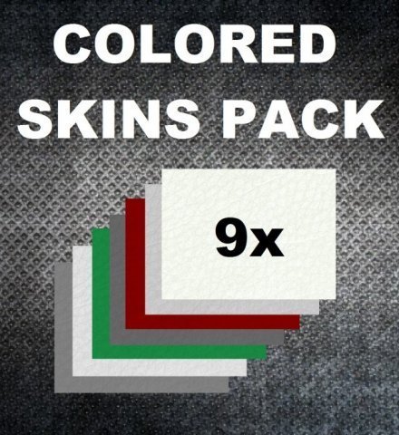 colored skin pack x9 CG 텍스쳐 .c4d .max .obj .3ds .fbx .stl .blend 