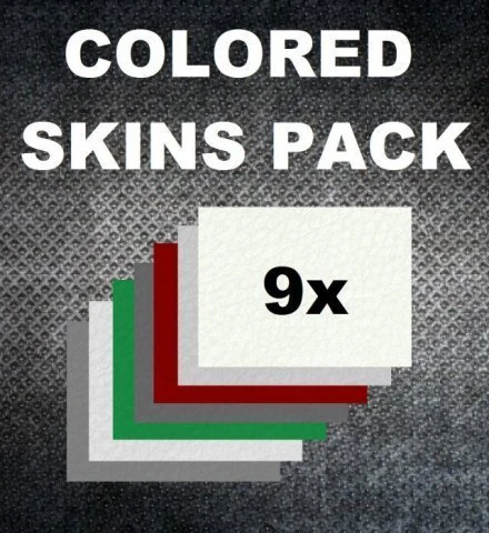 pacchetto skin colorate x9 CG Textures .c4d .max .obj .3ds .fbx .stl .blend 