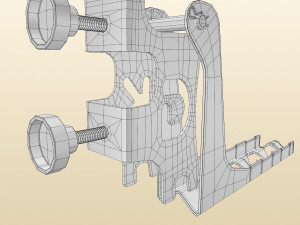 gardening digging tool Modello 3D