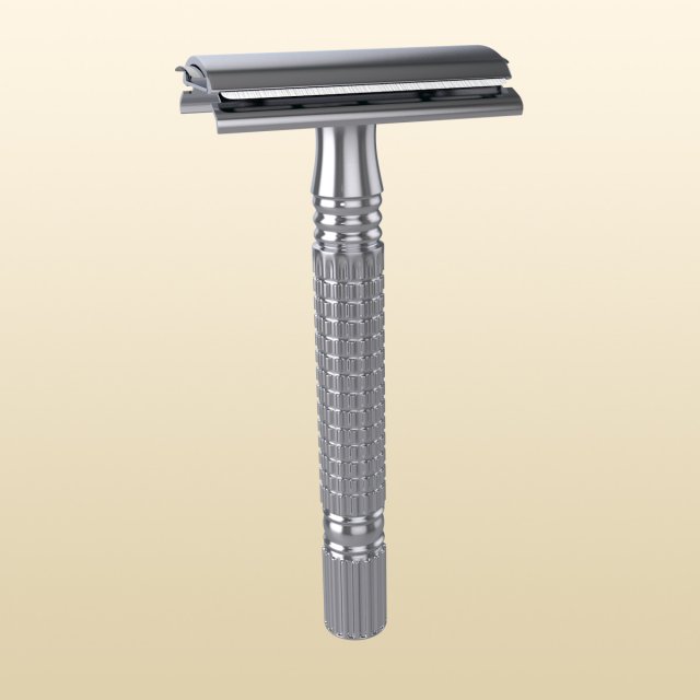 razor shaving tool for wet shaving 3D-Modell .c4d .max .obj .3ds .fbx .stl .blend 