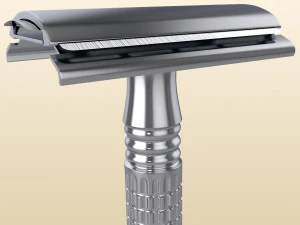 razor shaving tool for wet shaving 3D Model
