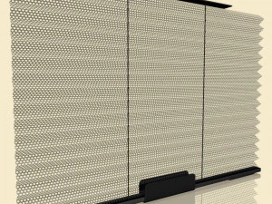 car window curtain 3D Model