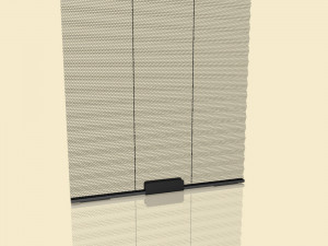 car window curtain Modelo 3D