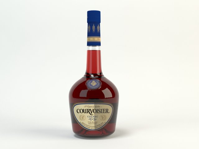 bottle 3D 模型 .c4d .max .obj .3ds .fbx .stl .blend 