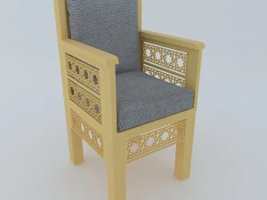 arabesque furniture 3D Model