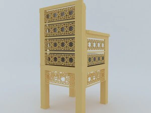 arabesque furniture 3D Model