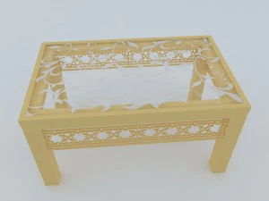 arabesque furniture 3D Model