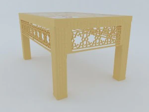 arabesque furniture 3D Model