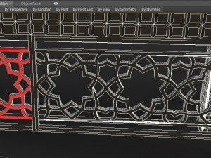 arabesque furniture 3D Модель