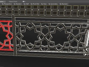 arabesque furniture 3D Model