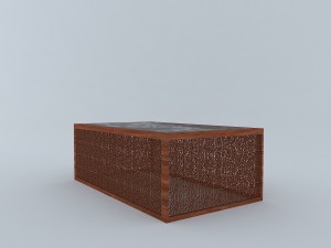 arabesque cubic furniture 3Dモデル