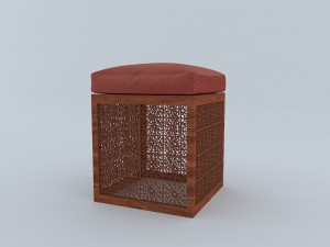 arabesque cubic furniture 3Dモデル