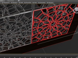 arabesque cubic furniture 3Dモデル