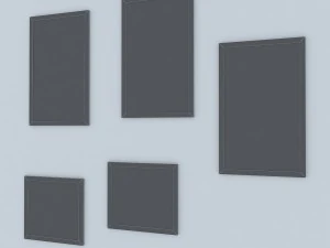 framed pictures 3D Model