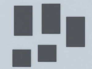 framed pictures 3D Model
