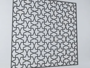 pattern grid 3D Model