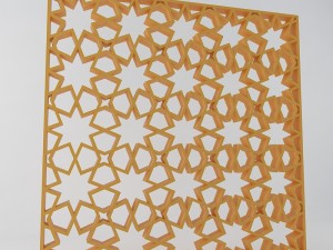pattern grid Modelo 3D