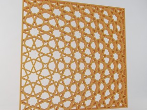 pattern grid 3D Modell