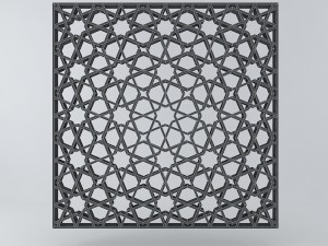 pattern grid 3D Modell