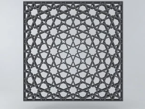 pattern grid 3D Model