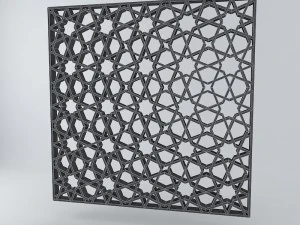 pattern grid 3D Model