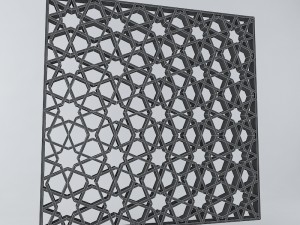 pattern grid 3D Modell