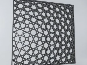 pattern grid 3D Model
