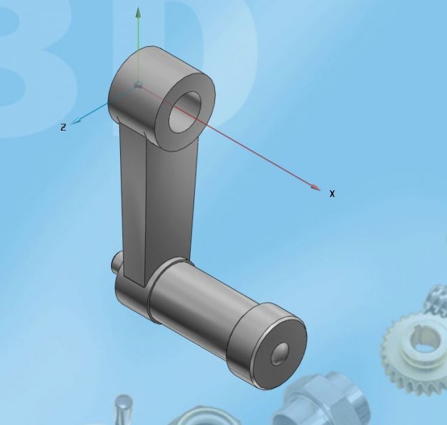 shaft handle Modelo 3D .c4d .max .obj .3ds .fbx .stl .blend 