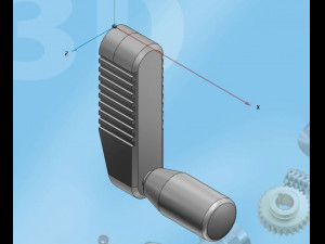 style handle 3D Модель